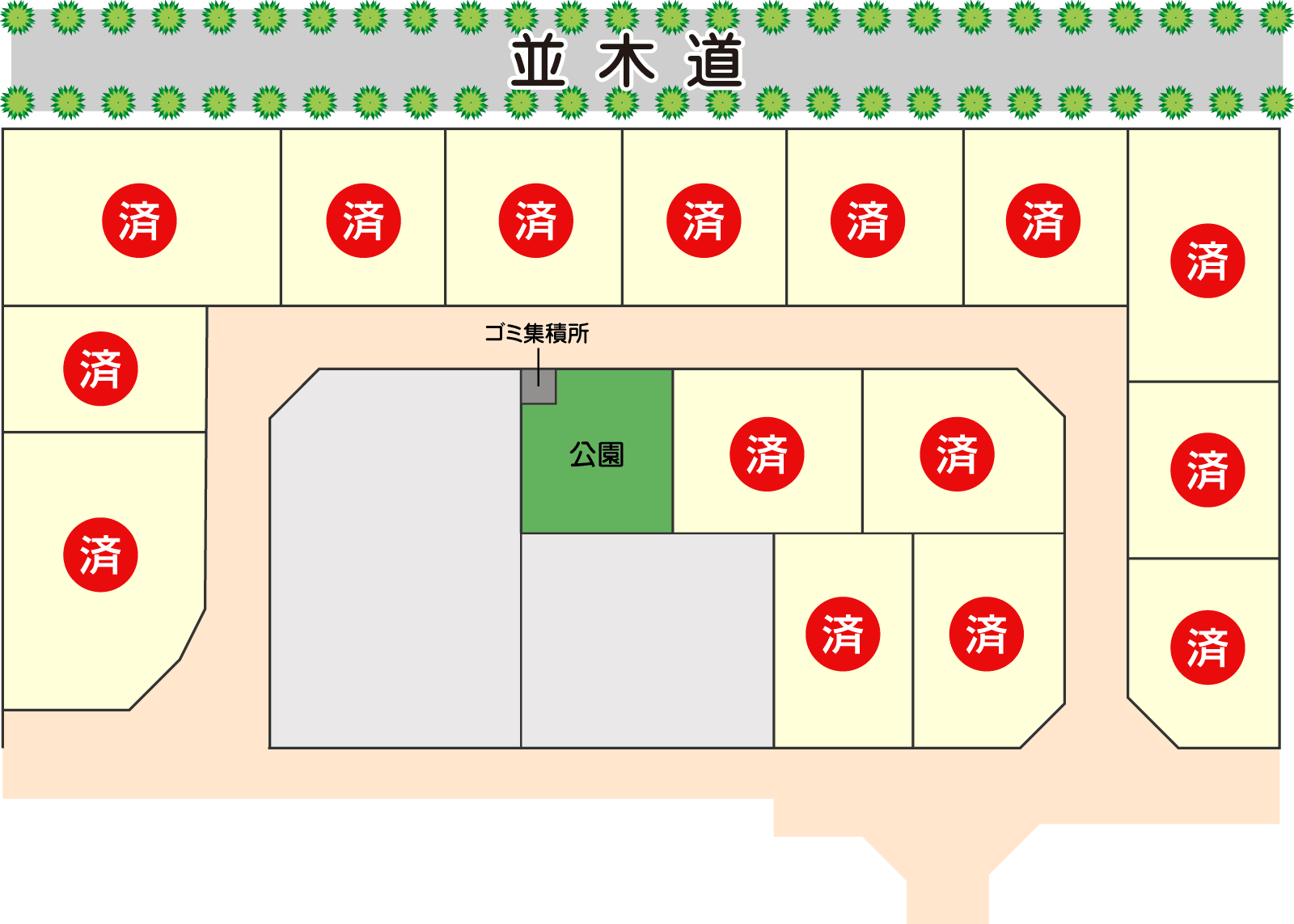 区画図